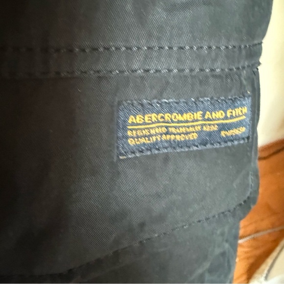 Abercrombie & Fitch Sherpa-lined Military Parka - Black XXS - Picture 9 of 11